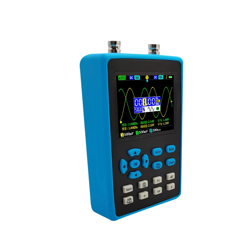 DSO2512G Handheld Oscilloscope Portable 100MHz 2 Channels with 120M  bandwidth usb Digital Storage Oscilloscope| Alibaba.com