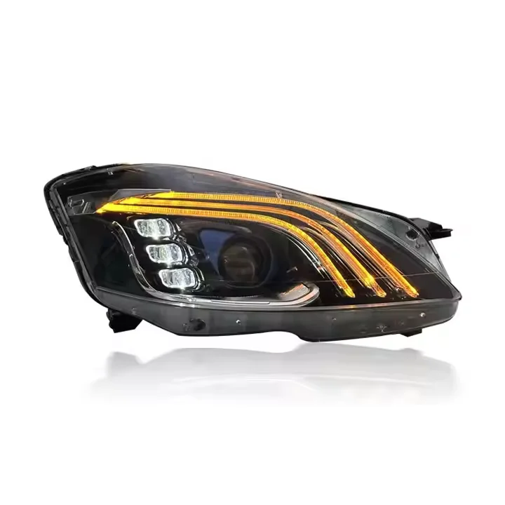 SJCカーアクセサリーメルセデスベンツSクラスW221 LEDヘッドライト