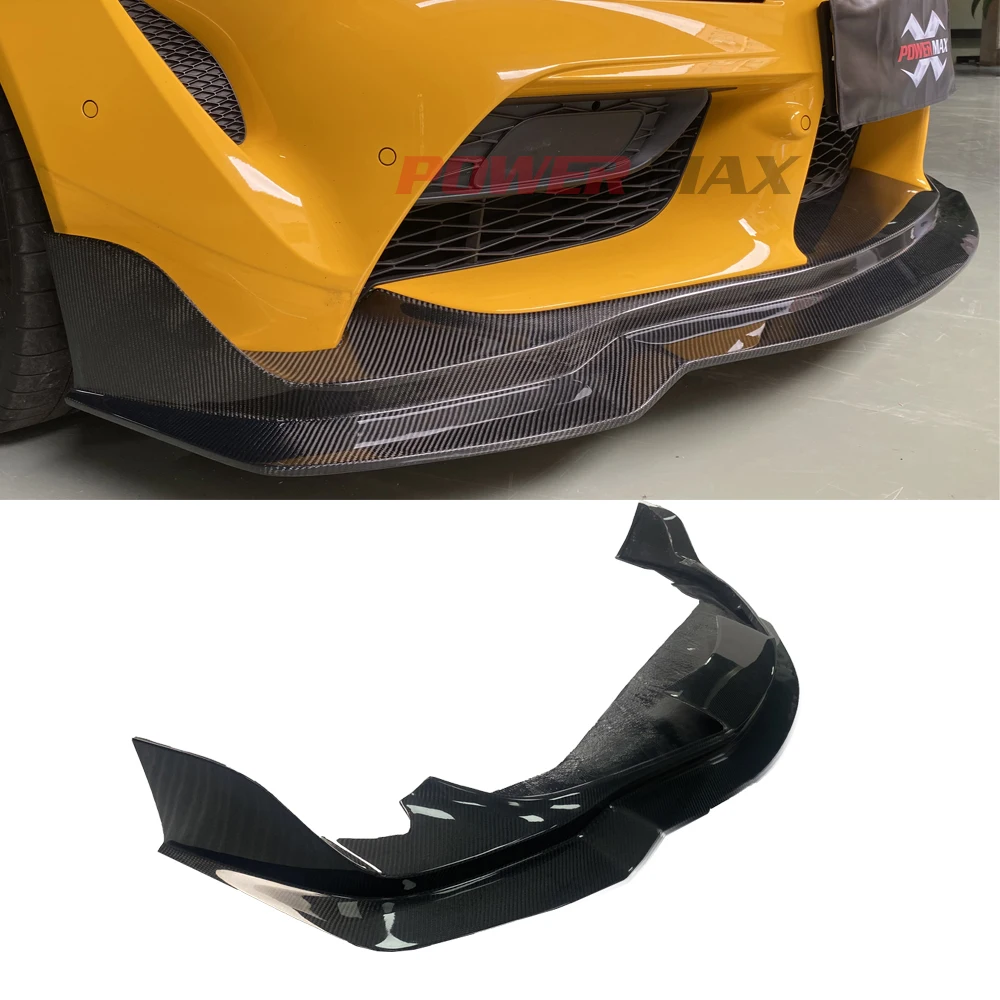 Carbon Fiber Mb Style Front Bumper Lip For Toyota Gr Supra A90 A91 Mk5