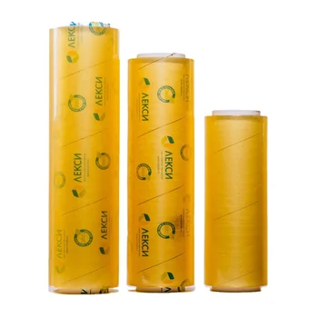 Top Price Film for Food Packaging Fresh Food Wrapping Stretch Roll Transparent Food Grade PVC Cling Film