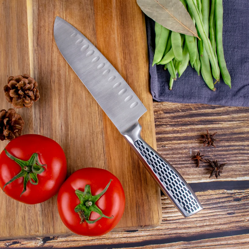Wholesale 5 PCS Japanese Sharp Chef Knife S/S 410 Handle Stainless Steel Kitchen Knife Set