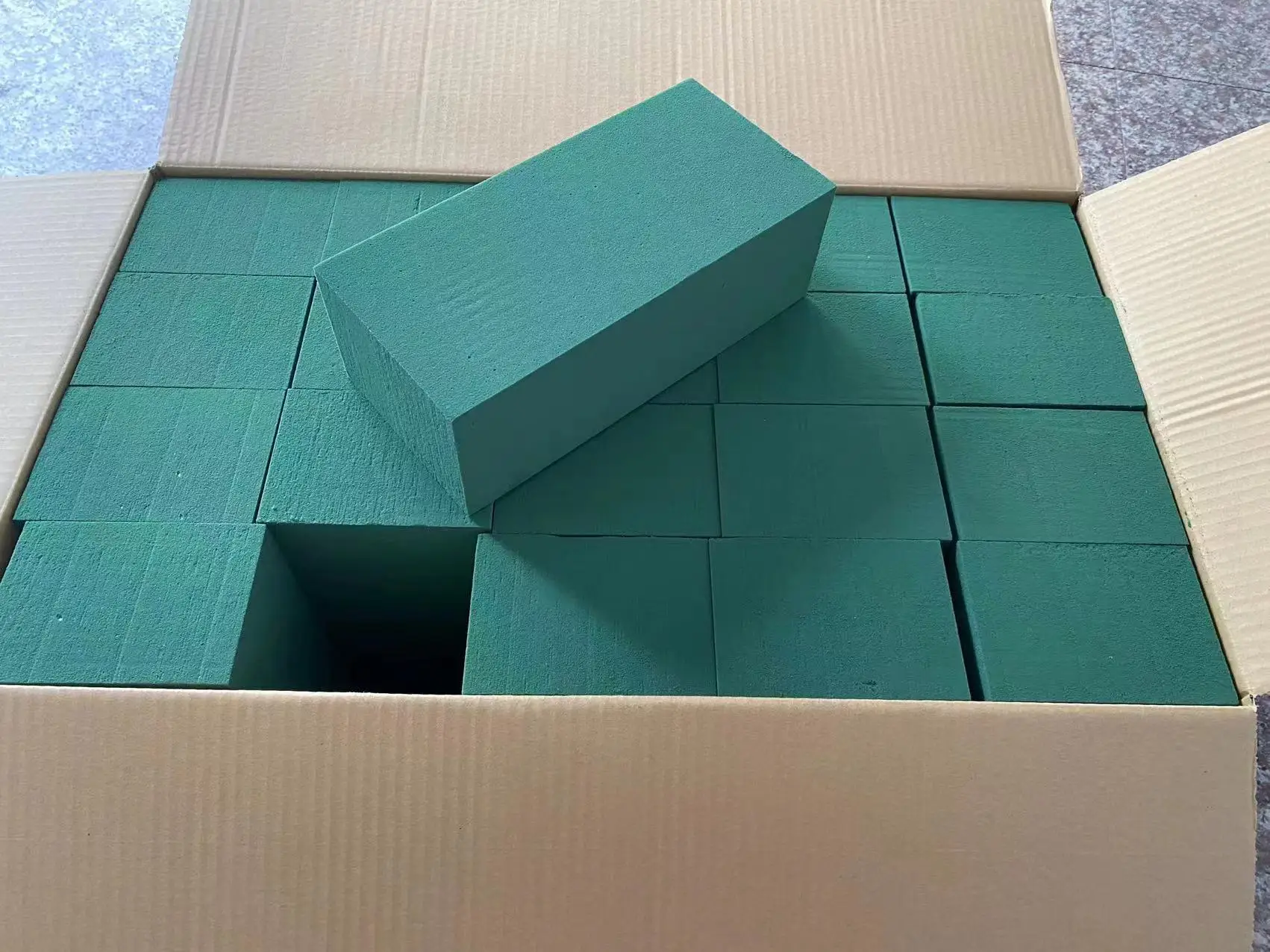 Oasis Flower Foam Wet Floral Foam Bricks Arrangement Mud Block Green