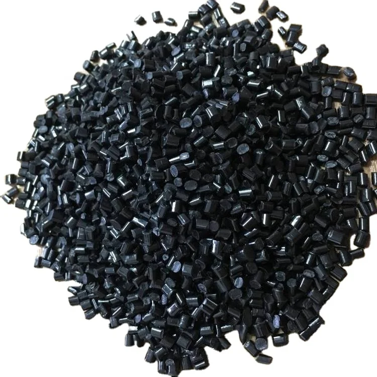 Гранулы из АБС-пластика FR165UV огнестойкие и устойчивые к ультрафиолетовому излучению оптовые цены черный цвет для продажи