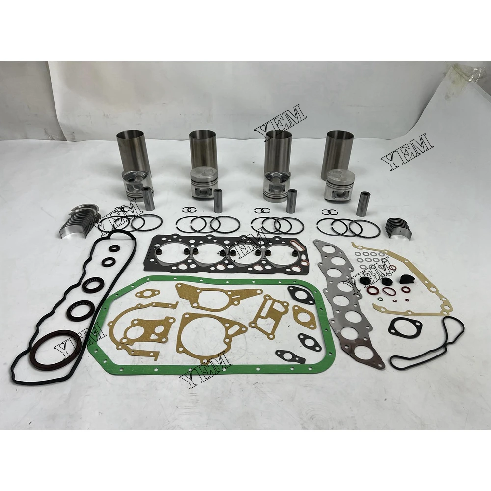High-Performance 4D56 Overhaul Kit With Gasket Set for Mitsubishi Engine.