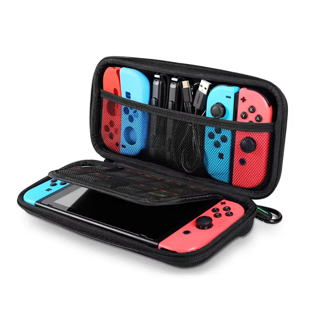 OEM EVA Bag Accessoires Console Cartes câbles étui de stockage durable pour Nintendo Switch OLED LITE