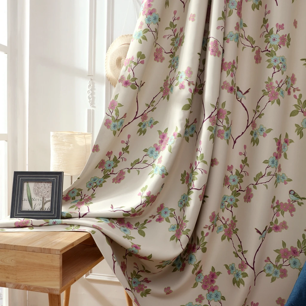 Details about   Window Blackout Curtain 2-Layer Bow Yarn Tulle Overlay Hollow-Out Drapes Eyelet 