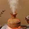 Vase Humidificateur (grain de bois clair)