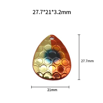Iron Bass Noise Spinner Lure Bait with Colorful Design DIY Modification Whisker Man Micro Bait-Factory Direct Sales – Lure – view 5
