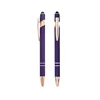 Tige violet foncé et tête noire - 1,0 mm