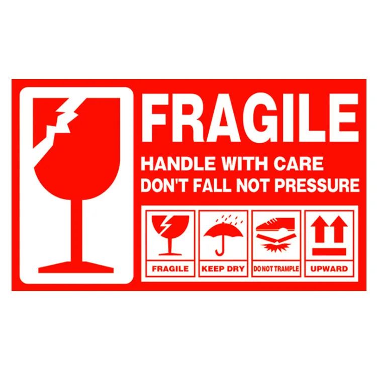 fragile sticker airport