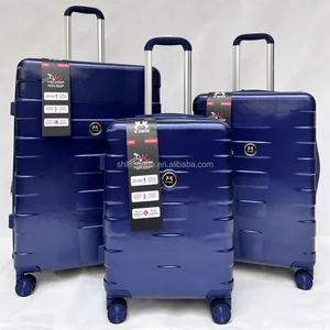 Luggage Travel Set Custom Luggage Trolley Case Universal Wheel Suitcase Wholesale  Abs+pc Suitcase Sets
