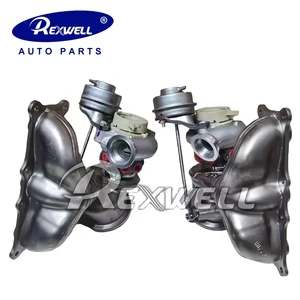 New Original Turbo Left Right Turbocharger Set 758386301 456471001 11657649290 11654564711 11654564710 for BMW 135i 225KW RHD