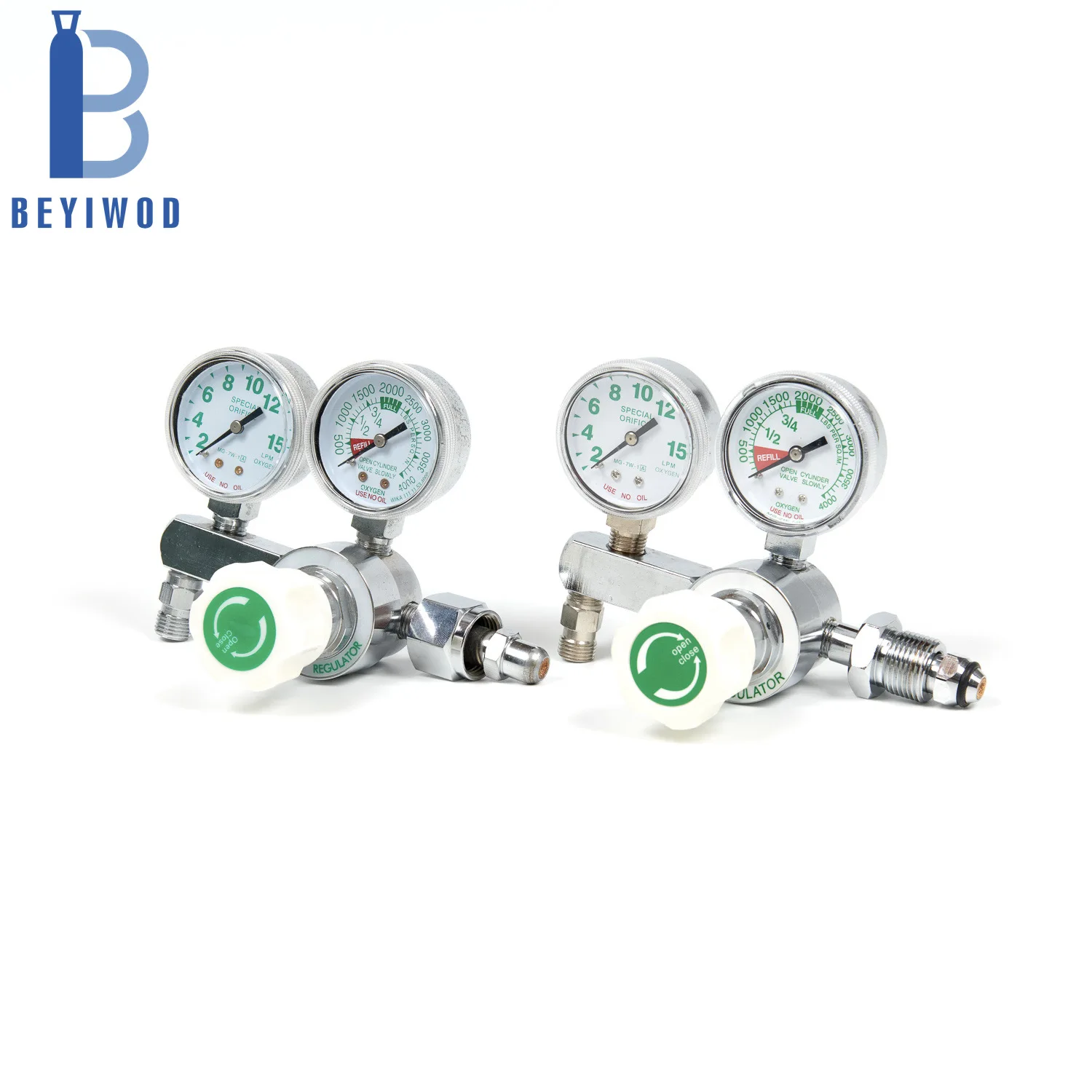 Din4776w218 X114 Oxygen Regulator Medical Oxygen Cylinder Flow Regulator O2 Cylinder Oxygen 6699