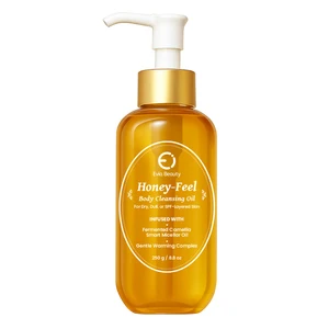 Honey-Feel Smart Micellar Body Oil Cleanser-Fermented Camellia Melts Sunscreen Deeply Hydrates Rinses Clean Zero Residue Free