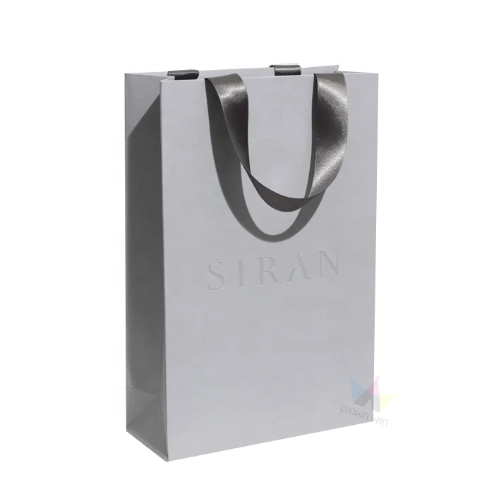 Factory Direct Supply Customized Logo Luxury Paper Gift Bag Clothes ...