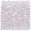 Fan-shaped ultra-white