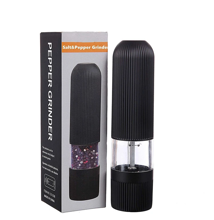 Electric Gravity Salt And Pepper Grinder Automatic Mill Pepper And Salt