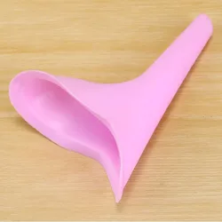 ALQ Silicone Urination Device Stand Up & Pee Female Urinal Toilet Design Women Urinal Travel Outdoor Camping Soft