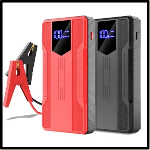 2025 BR Portable Car Battery Booster Truck Jump Starter Power Bank Charger Lithium Battery Pack With Emergency Lighting