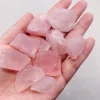 Arañazos de cristal rosa