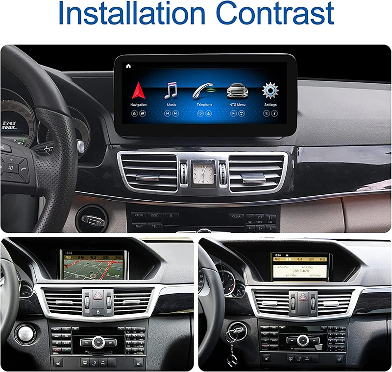 12.3 Inch Android 10 Touch Cae Stereo Radio Navigation Mmi 2G Head Unit Screen For Audi A4 B8 A5 B7 B9 2007 2008 2010 2011 2016
