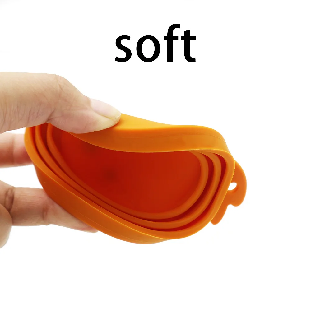 Pet Food Can Silicone Lid, Cute Airtight Seal Cover for Dog & Cat Food Storage, Reusable Eco-friendly Silicone Pet Supply manufacture