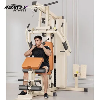 Steel Fitness Equipment Home All-in-one High Pull-down Comprehensive Trainer Strength Station Combination Set Single Station