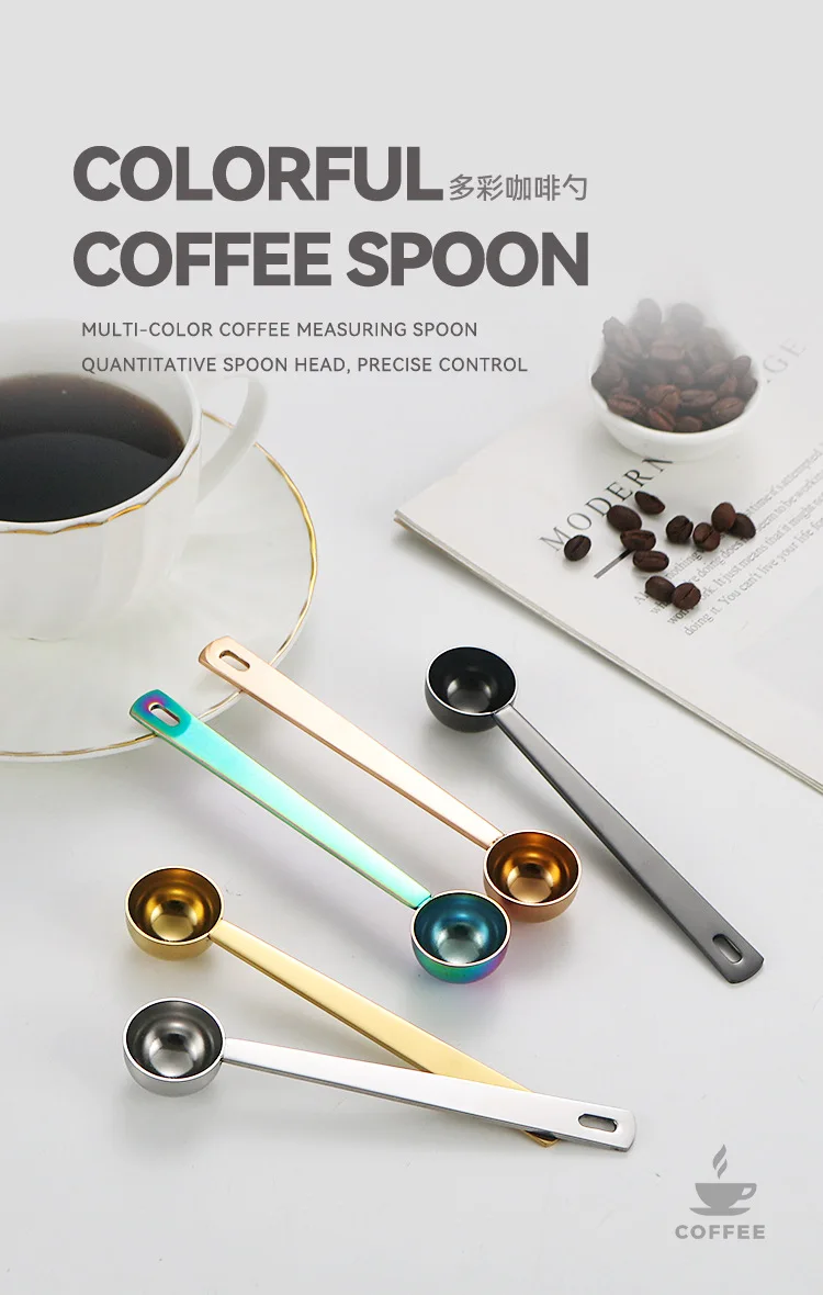 Top Ranking 304 Stainless Steel Measuring Spoon 5ml Coffee Scoop Power Tool Scale Measuring 1460