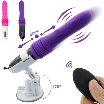 Automatic Machine Dildo Vibrator For Female Sex Toy Women Vagina Masturbation Penis G Spot Clitoris Stimulator Massager