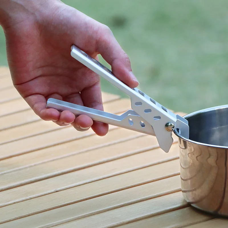 Outdoor Cookout Anti-ironing Clip Pot Cutlery Accessories BBQ Microwave Food Grab Plate Clip