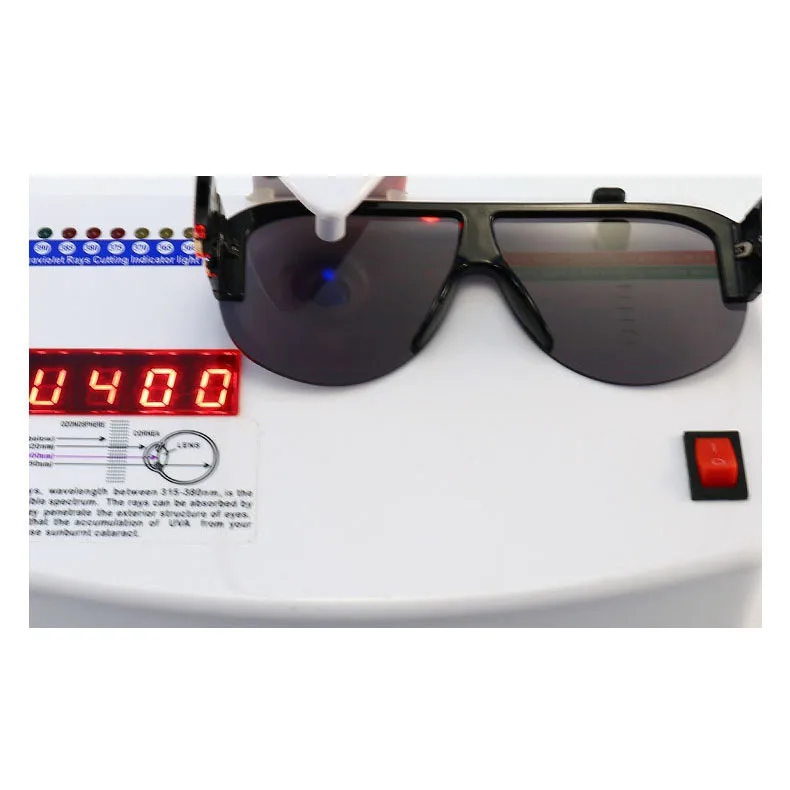 Superhot Eyewear 49300 Oversized One-Piece Sunglasses UV400 Luxury Frame for Unisex 2025 aperçu 6