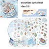 Sfera di cristallo del fiocco di neve-gen 5.0