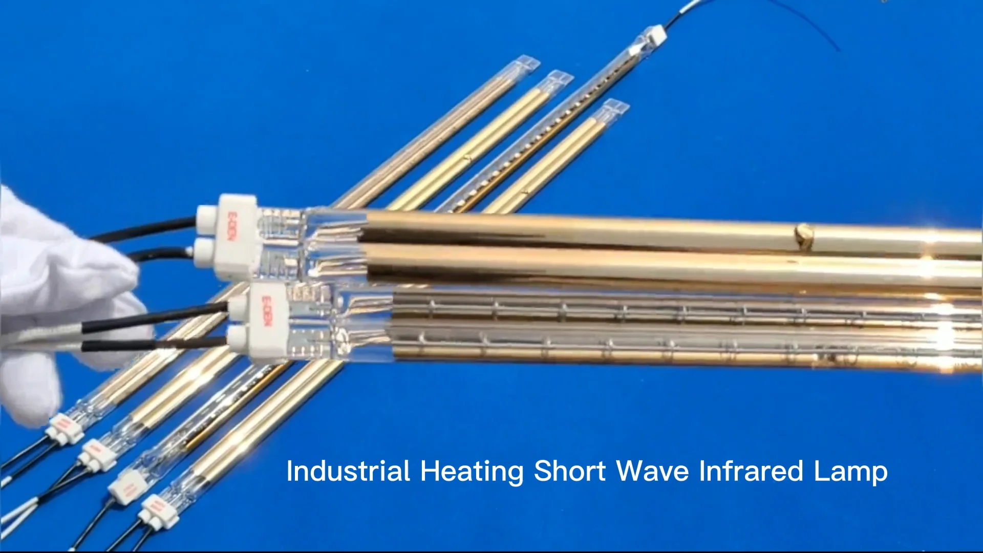 400v 3000w 600mm Infrared Golden Ir Lamp Replacement Heraeus 09751340