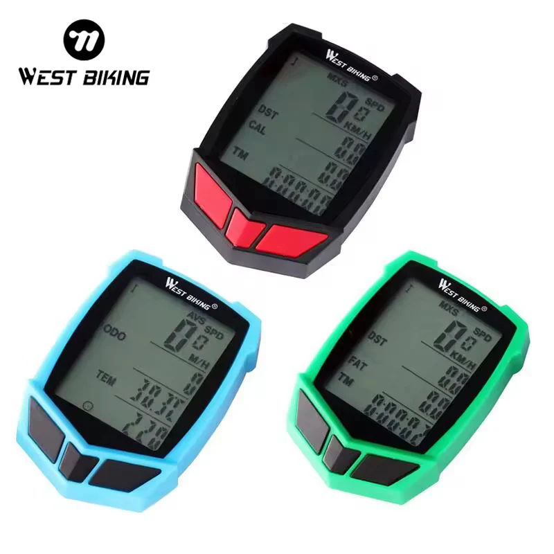 Беспроводной велосипедный компьютер с 20 функциями