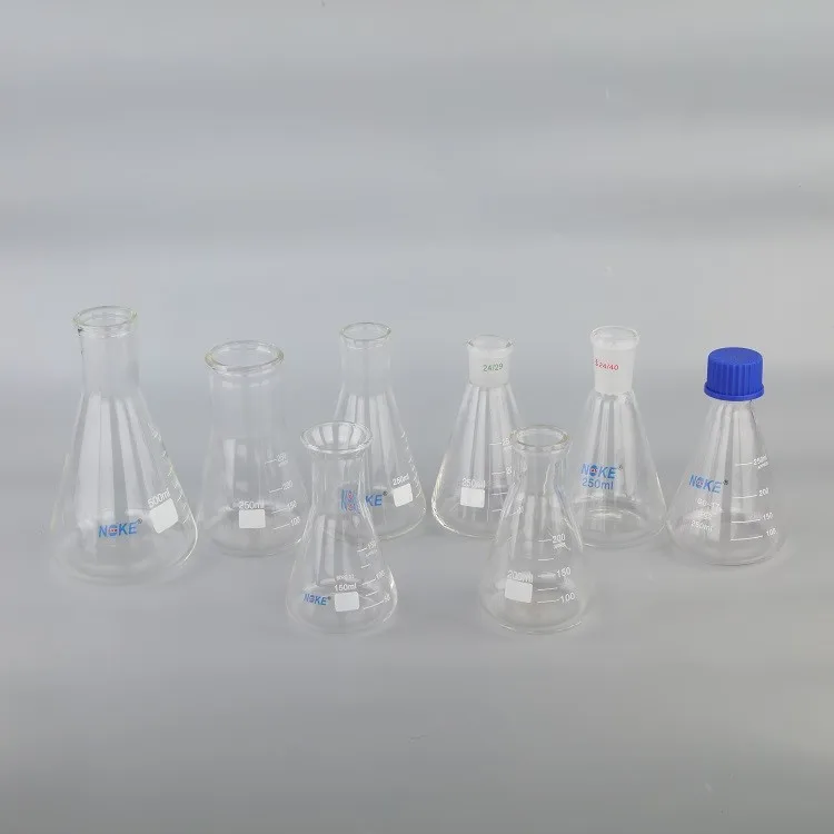 250ml Erlenmeyer Flask Laboratory Glass Conical Flask With Spout Buy