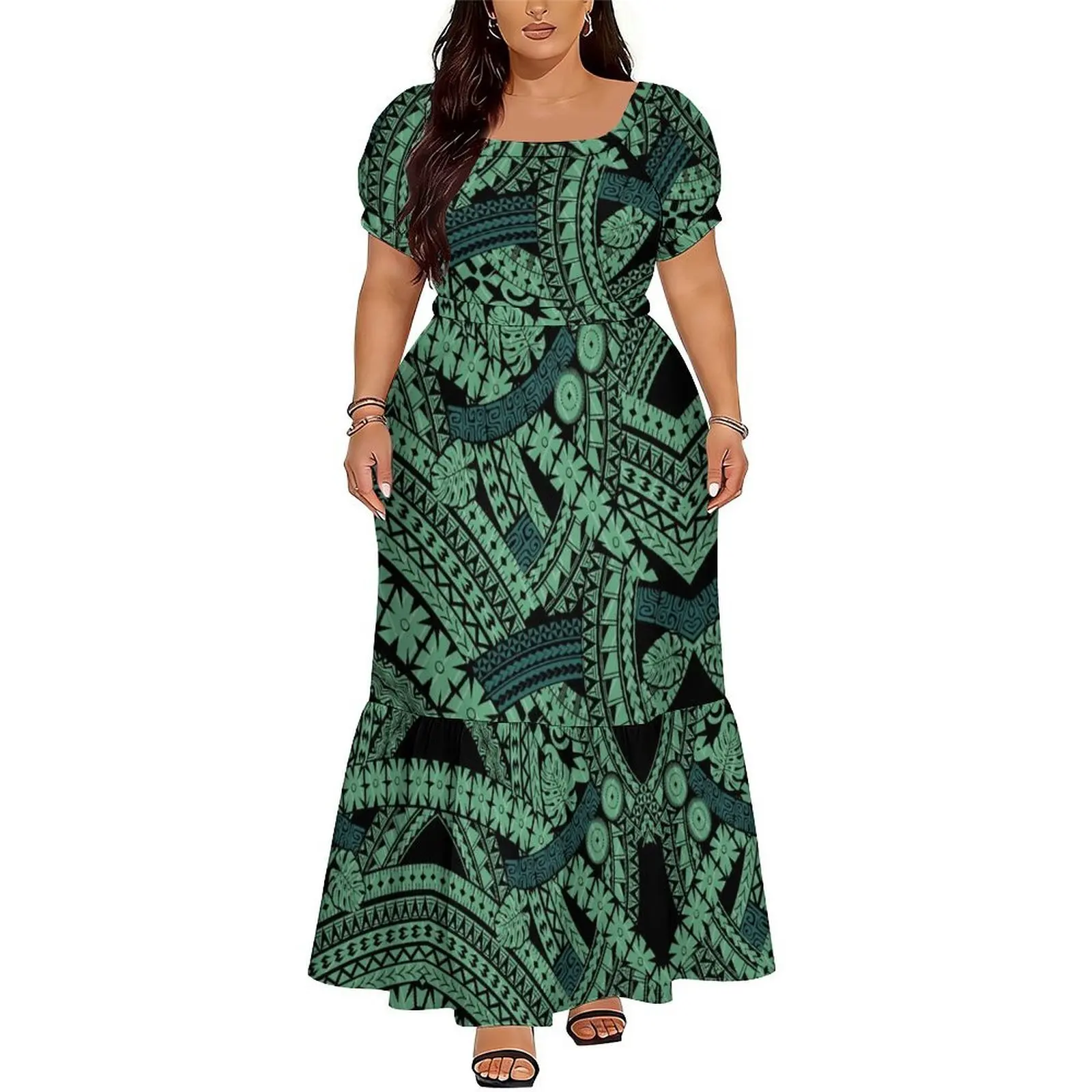 white maxi dress silk Géraldine white deep V-neck draped maxi dress