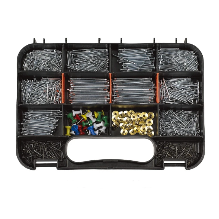 1150PC Hardware Assortment Wire Round Nails Common Nails