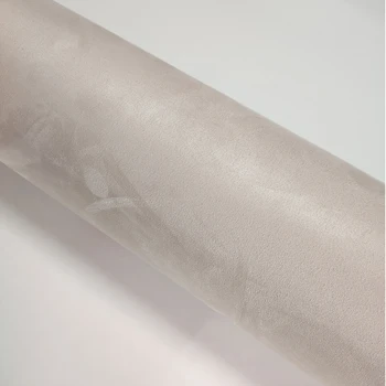 Soft Velvet Beige Suede Fabric Color-Changing Car Interior Wrap for Car Dashboard Roof Mobile & Laptop