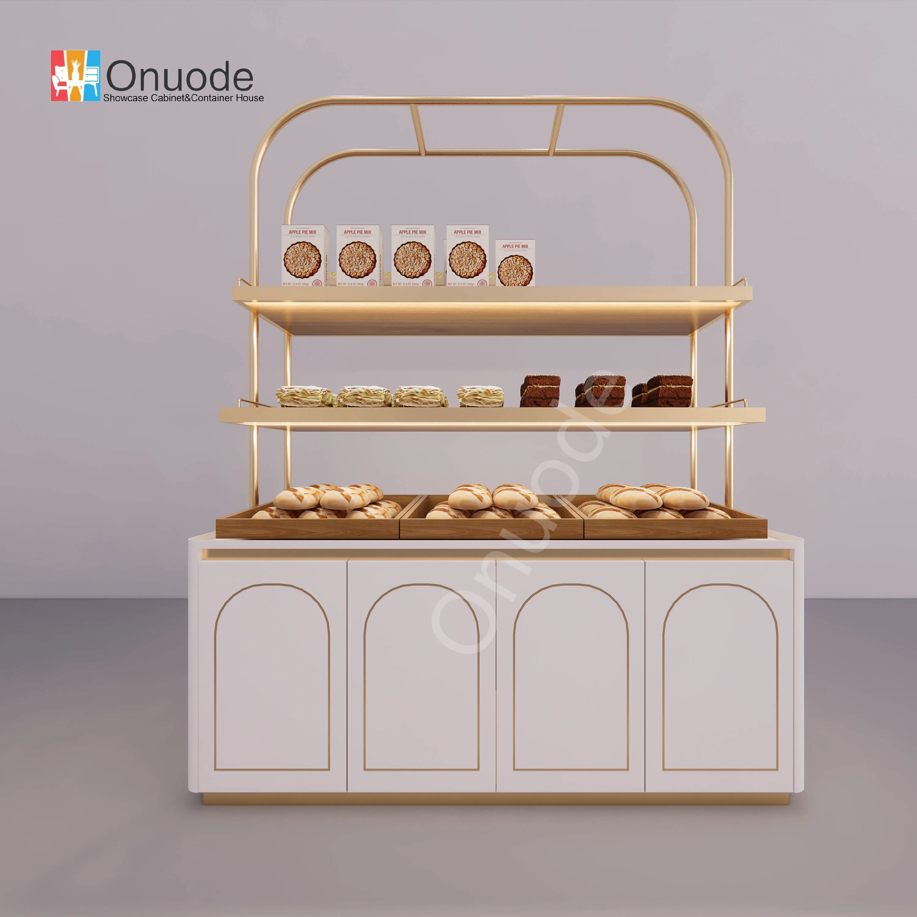 Bread and Coffee Shop Bakery Showcase Design for Effective Cake and Coffee Shop Display Cake Display showcase