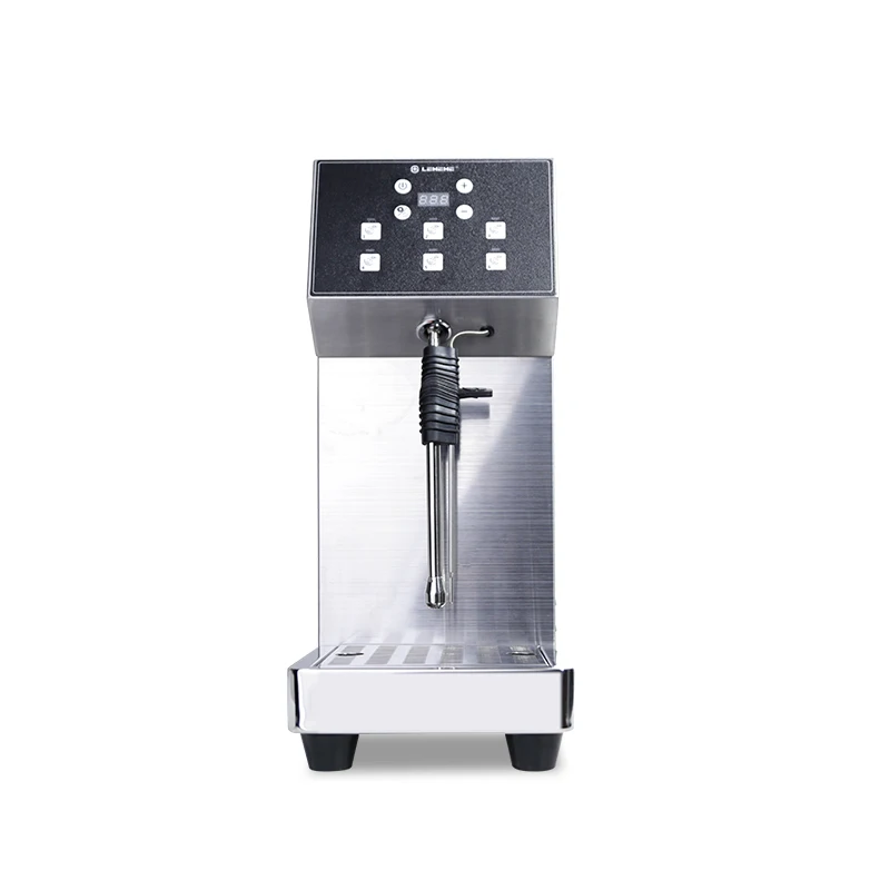 Coffee Machine Milk Frother Steam Milk Foaming Machine 220v WPM Commercial  Coffee Shop Professional Electric Milk Steamer (Color : A, Size : EU)