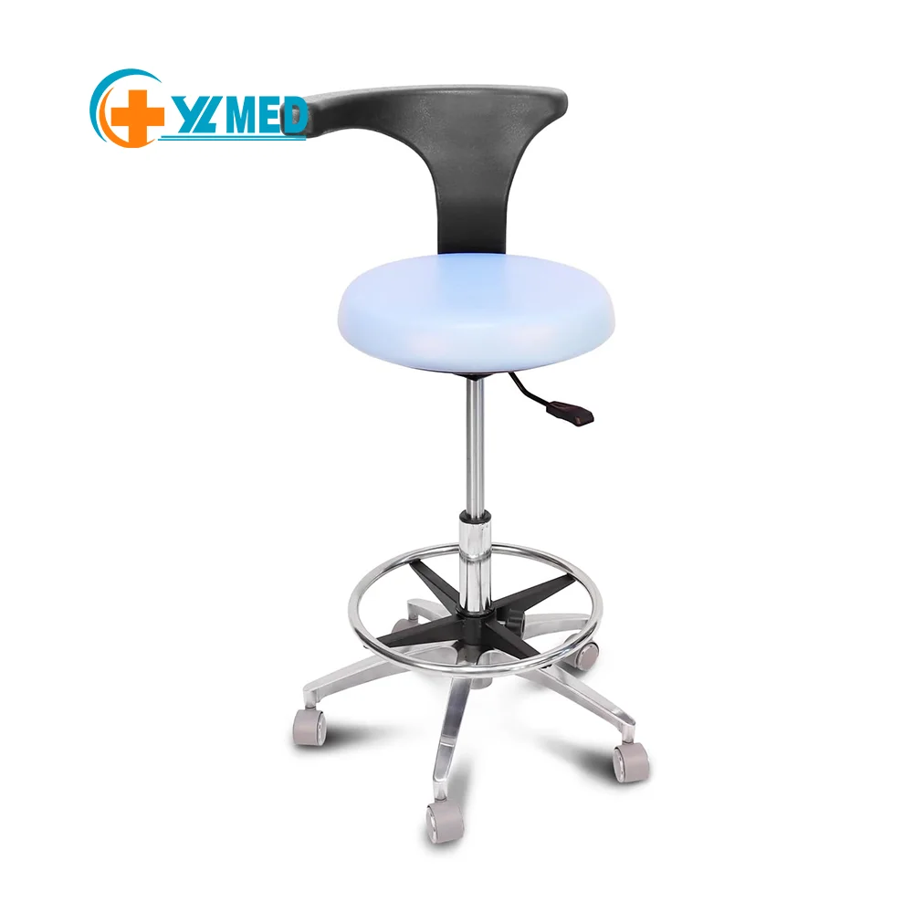 Medical Hospital Adjustable Dental Stool Assistant Dentist Doctor Chair  Saddle Ce White Modern Sirona Dental Chair Price Manual
