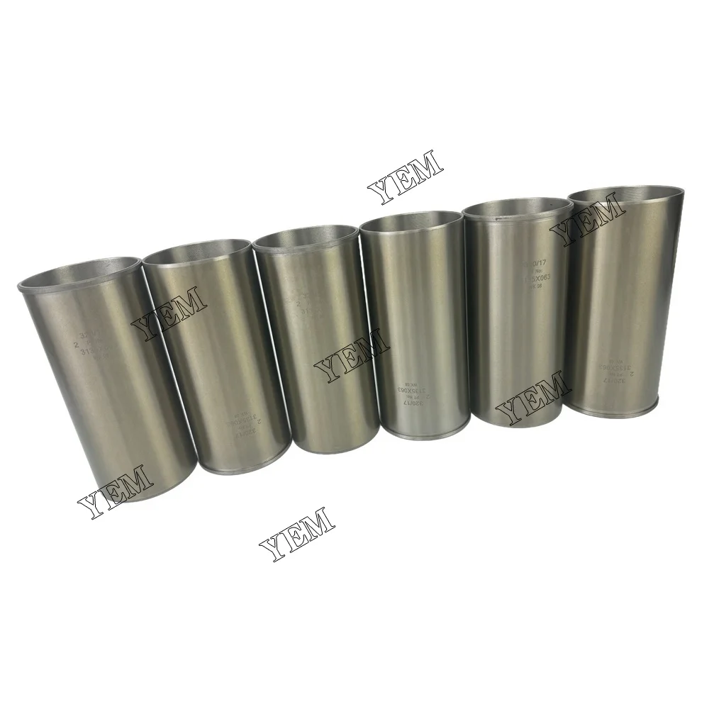 Cylinder Liner 3135X063 Fit for Perkins 1006E-6TW Engine 3