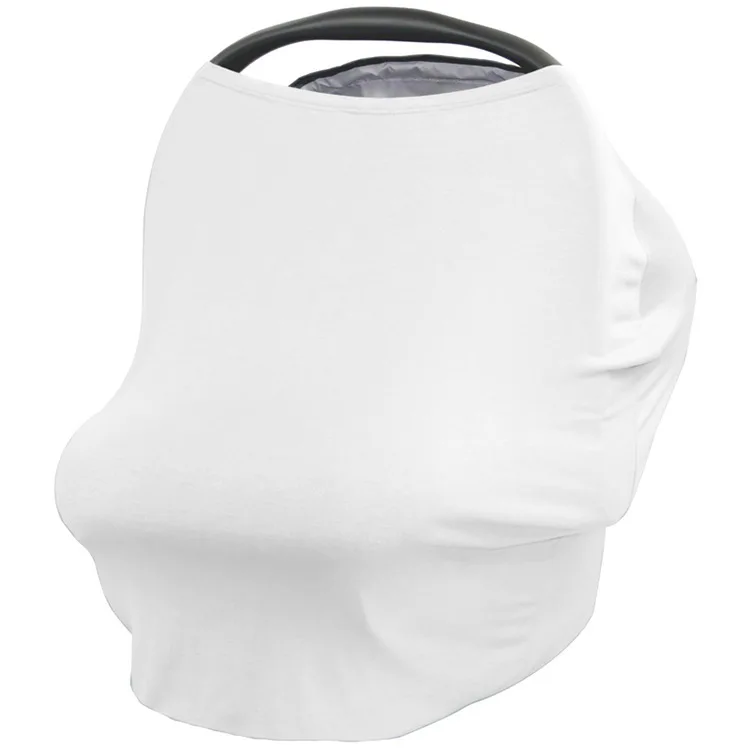 Custom Design Super Soft Sublimation Blank Nursing Cover Multifunction Baby Car Seat Covers for Breastfeeding