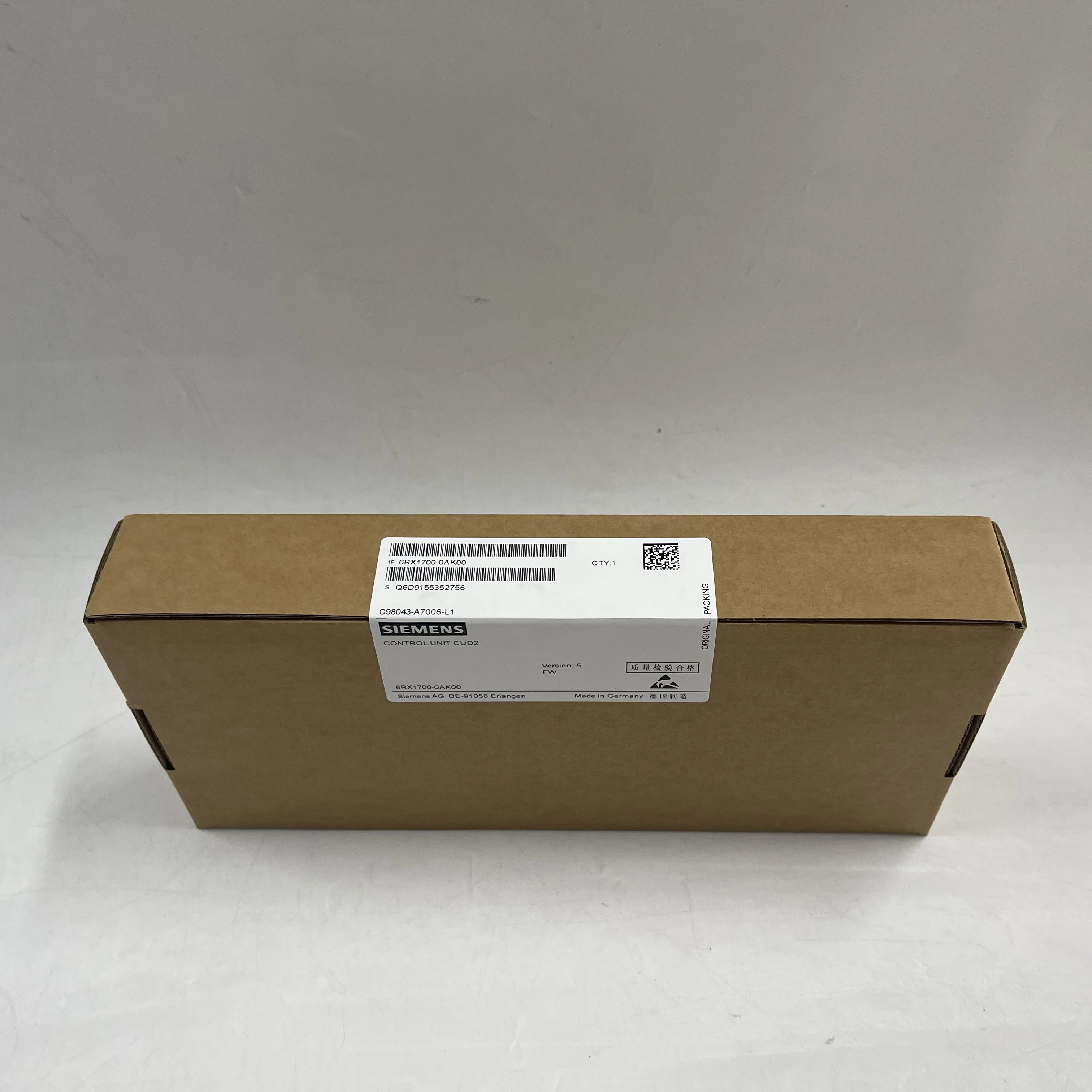 SIEMENS Control Unit 6RX1700-0AK00 SIEMENS Control Unit 6RX1700-0AK00