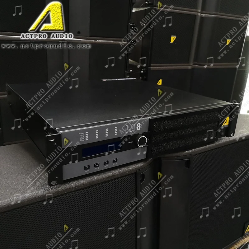 KR208 Line Array La8 Amp With DSP Amplifier System Power Amplifier System LA12