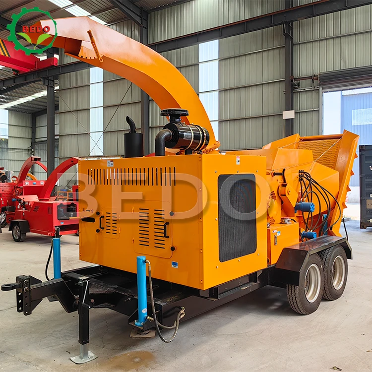 Alibaba.com: 197Hp Commercial Wood Chipper with Hydraulic Drive and ...