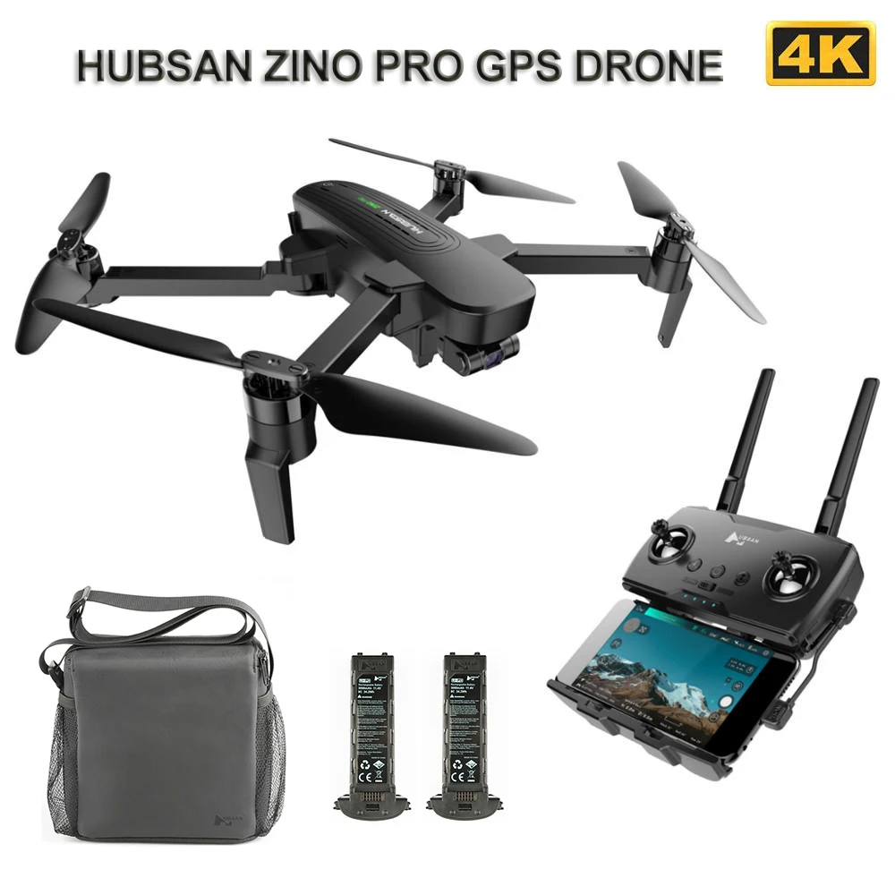 Hubsan H117s Zino Pro Combo GPS Drone - 4K UHD Quadcopter