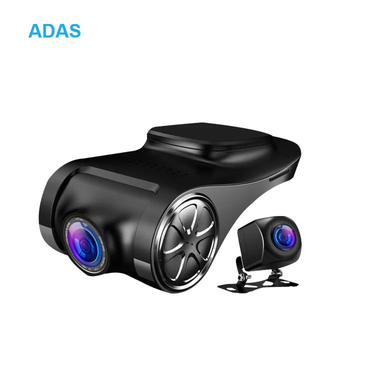 Coview 64G Car Camera Dashcam Usb 1080P+720P 2 Channel Video Recorder Dual Lens Drive Car Black Box With Rear View DVR
