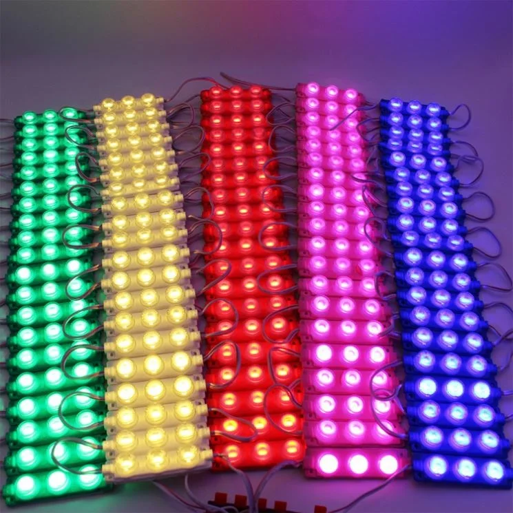 Mini Screen Advertising Letters Flashing Edge Electronic Linear 3led Modules Light IP65 DC12V Display Sig Pixel Point Lights