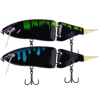 ABS Hard Lure Bait Floating Swimbait 165mm 60g / 135mm 33g Multi-segment Bass Artificial Bait 1~17 Colors – Soft Lure – view 3